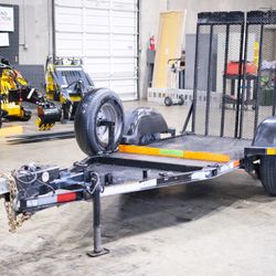 NEW | Snake River Trailer • 7-ft Deck • Ideal for Mini Excavator 