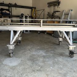 Rolling Aluminum Workbench