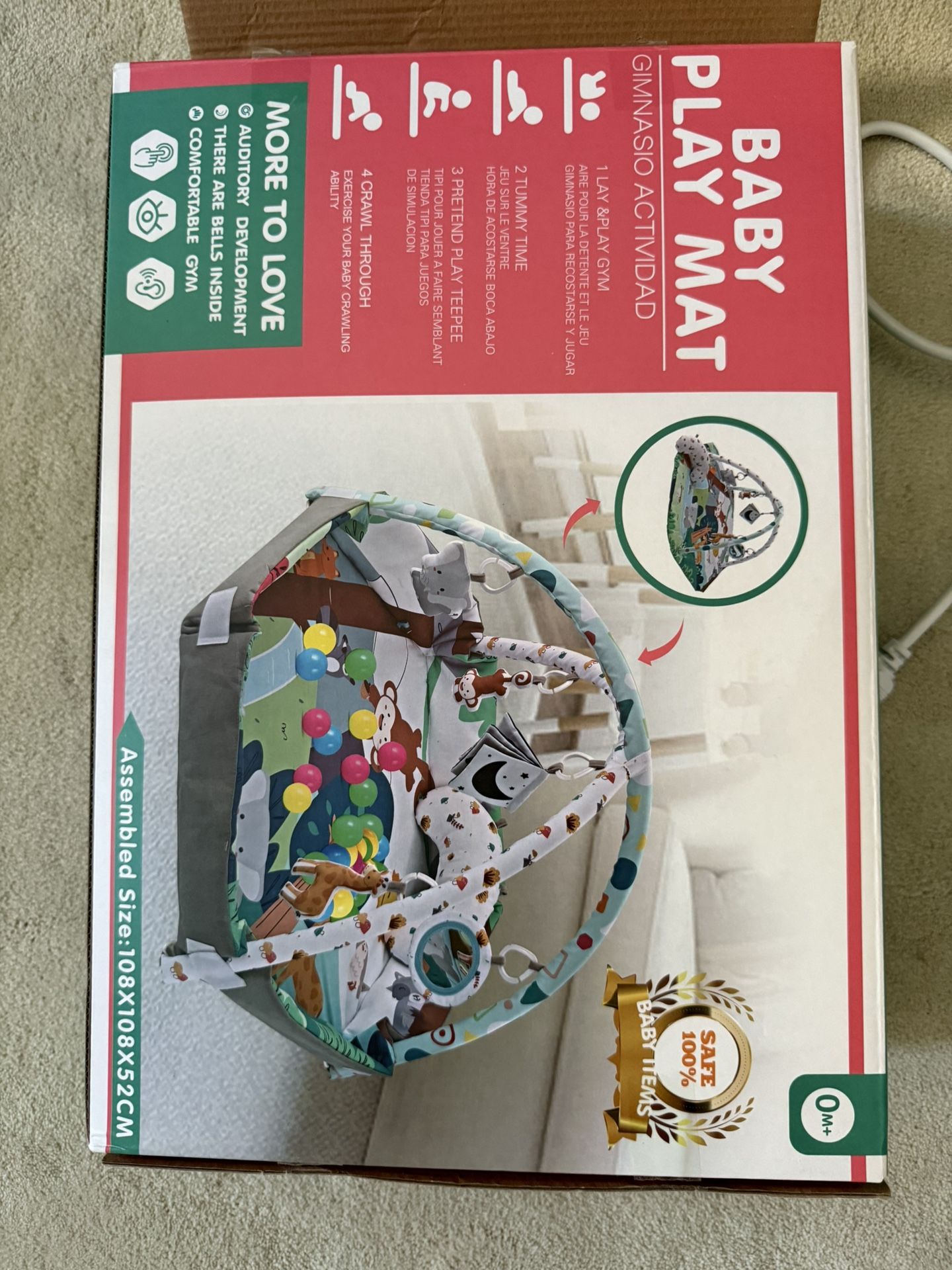 Baby Play Mat New Inbox New T Used