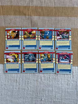 1992 MARVEL ENTERTAINMENT X-MEN SERIES 1 / LOT OF 9 CARDS / DANGER ROOM - SET