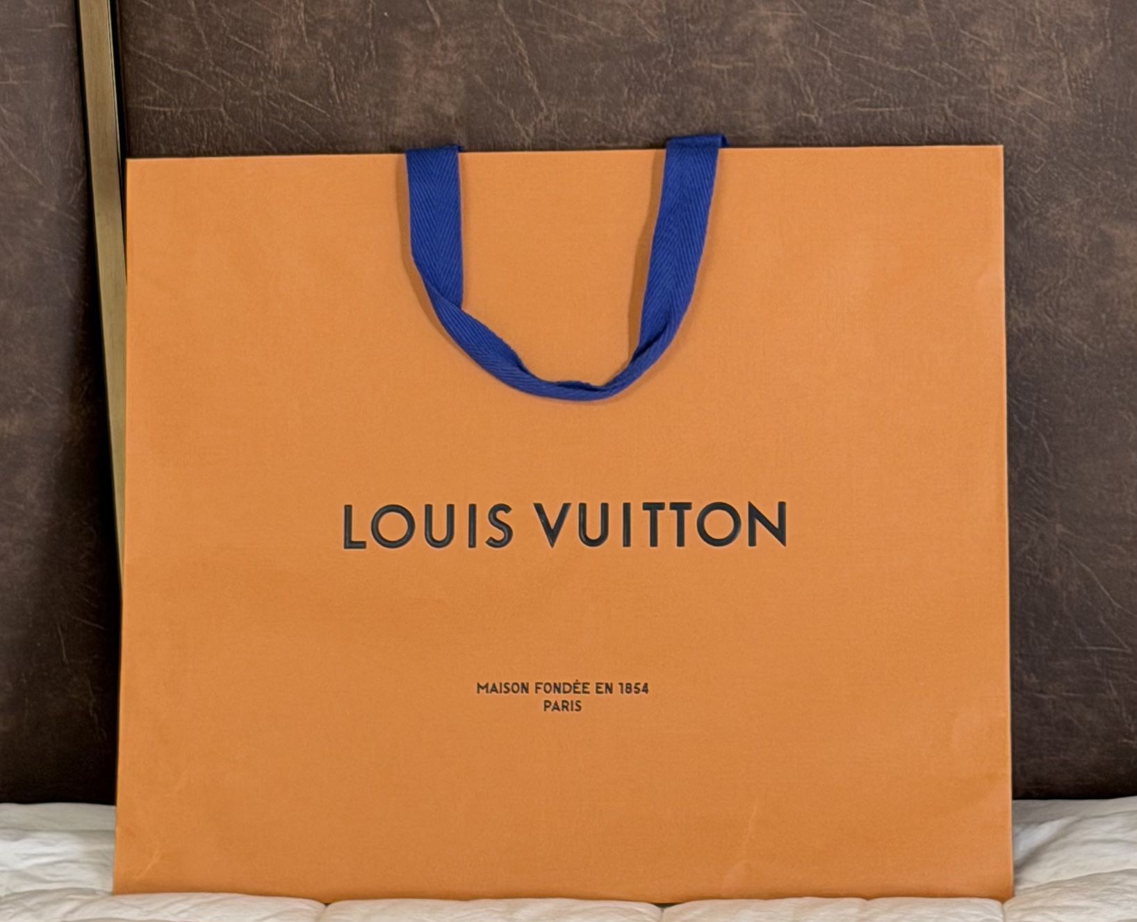 #Authentic Louis Vuitton Shopping Bag, Gift Tote #16”x13.5”x6.5”