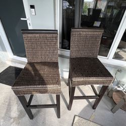 Set 4 Chairs Patio