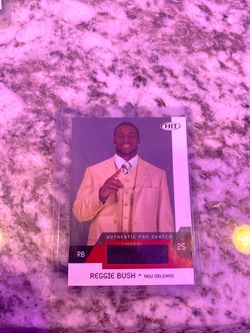 Reggie Bush Jersey Card