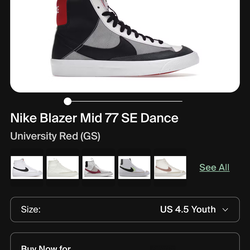 Nike Blazer Mid ’77 SE “Dance”