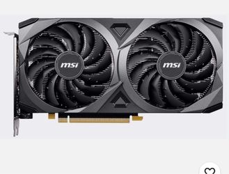 Nvidia/MSI GeForce RTX 3060 Ventus 2X 12G OC, Gaming Graphics Card - RTX 3060