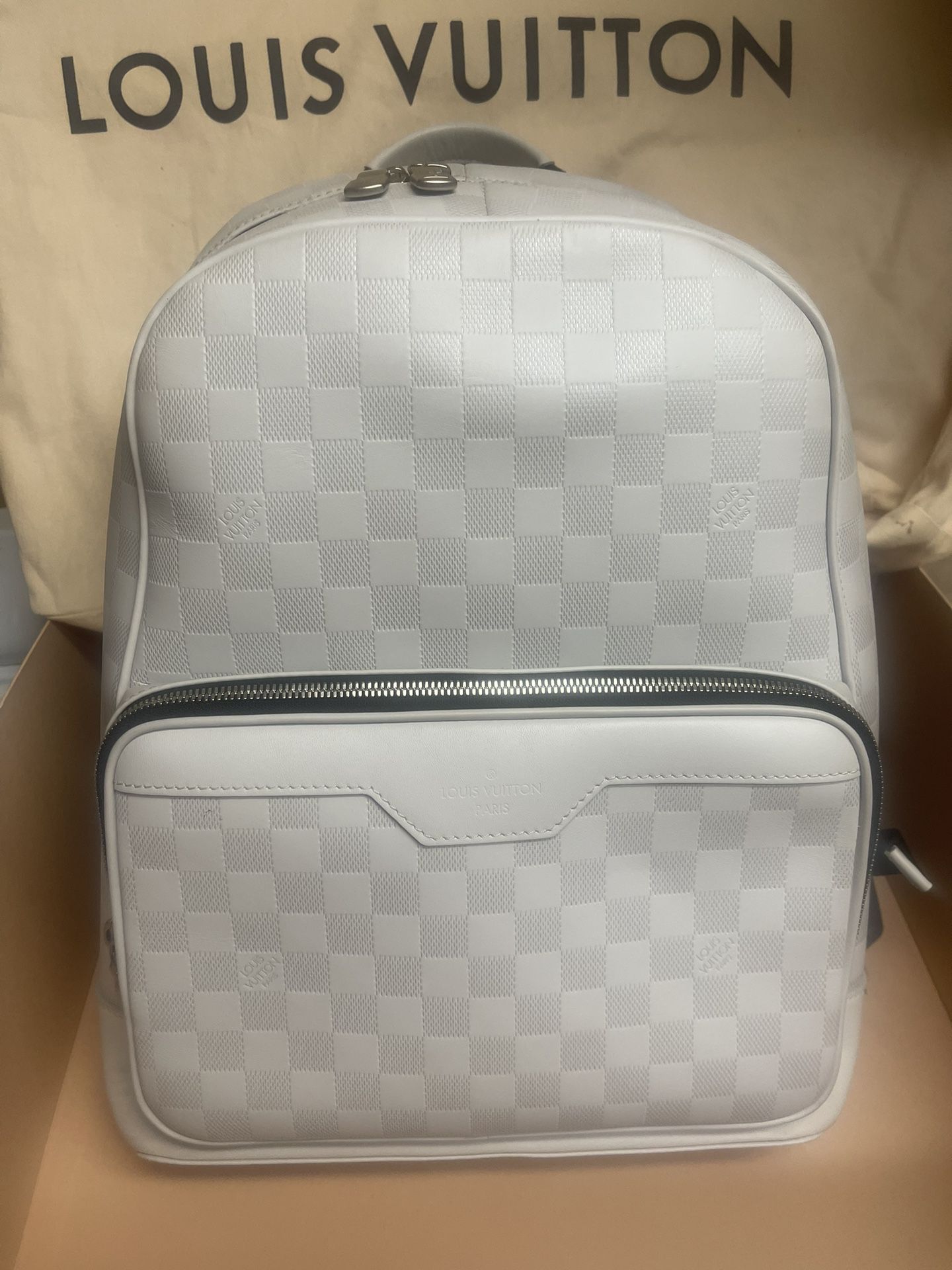 Rare White Louis Vuitton Discovery Backpack