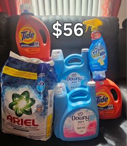 Laundry Bundle – Tide, Ariel, Downy, OxiClean