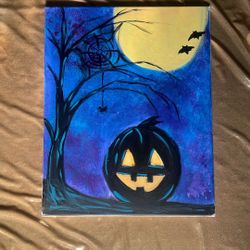 Pumpkin Painting For Sale