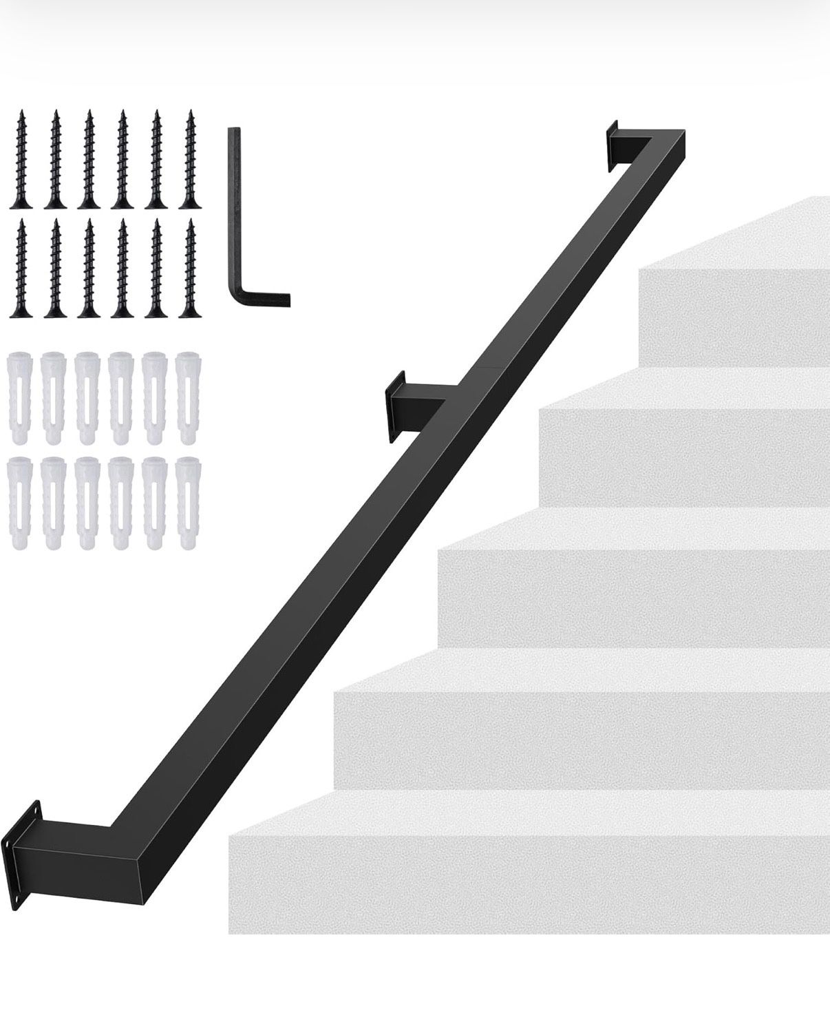 6FT Square Tube Handrail 