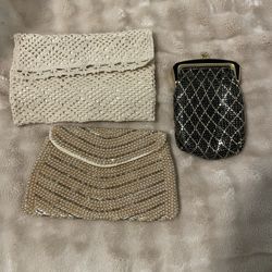 Vintage Purses And Cigarette Case