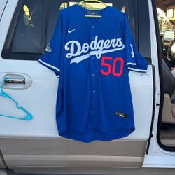 Dodgers Jerseys Size 2X  And M