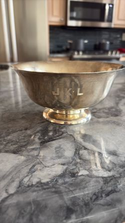 Caldwell & Co Silverplate Bowl
