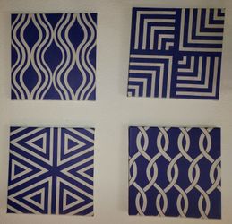 Set 4 Canvas Set