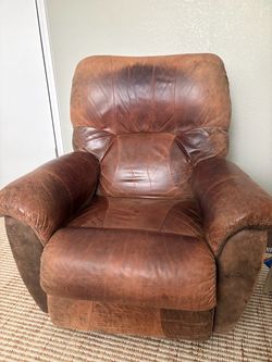 FREE leather rocking chair