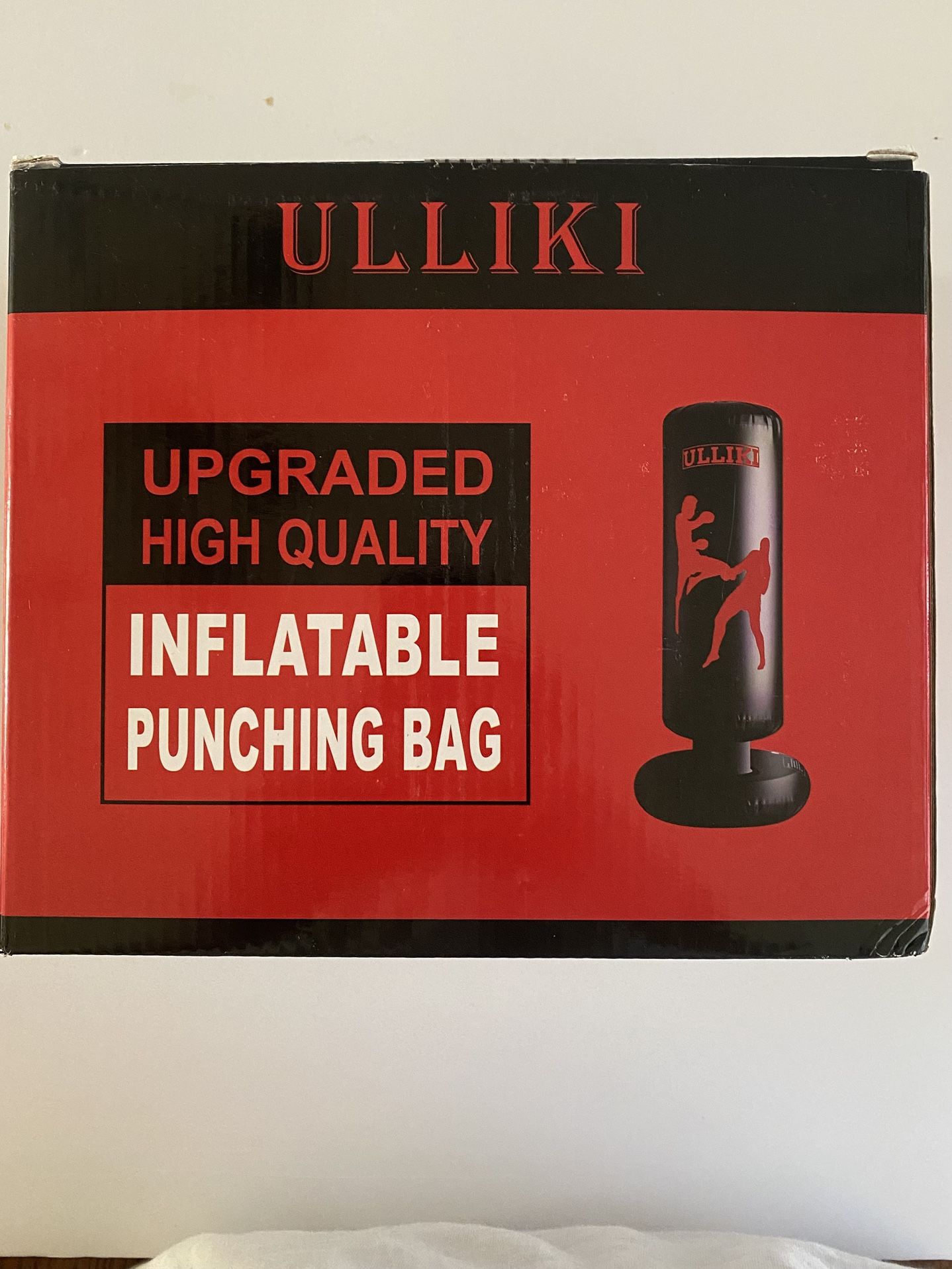 Ulliki Inflatable Punching Bag For Kids And Adults