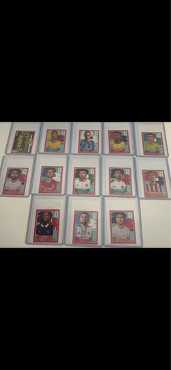 Panini World Cup 2026 Fuchsia Parallel Stickers Set of 13