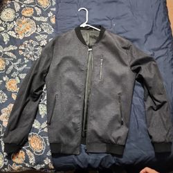 Topman Wool Bomber Jacket