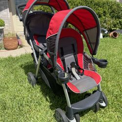 Chico Double Stroller 