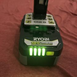 Ryobi ONE+ 18V 4.0 Ah Lithium-Ion HIGH PERFORMANCE EDGE Battery