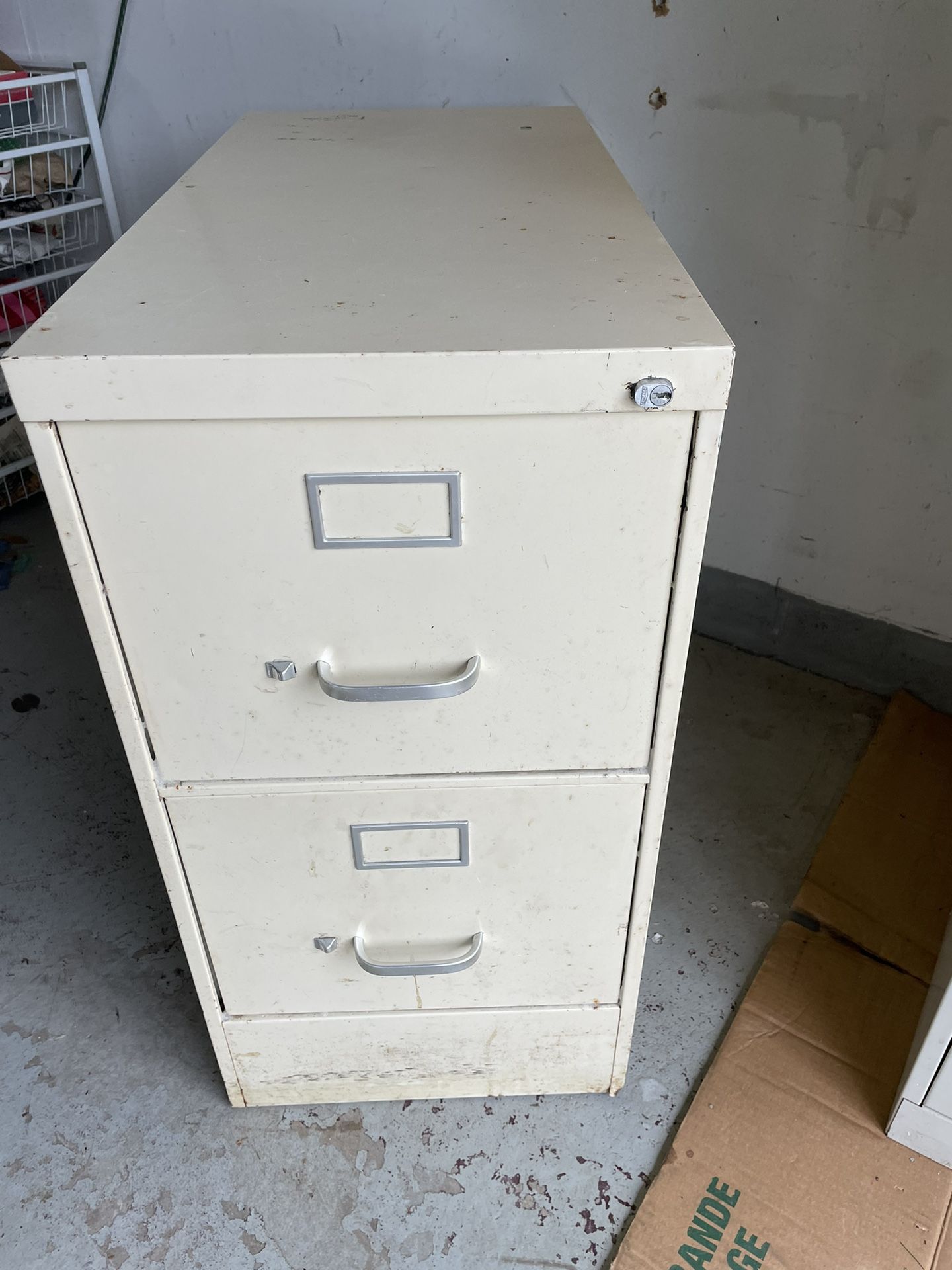 File Cabinet Long Drawers 