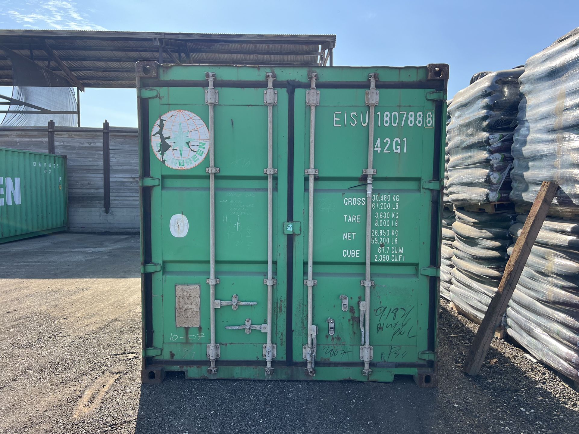 40 FOOT STD USED SHIPPING CONTAINER 