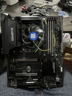 Motherboard cpu combo