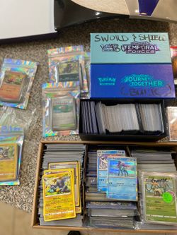 $500.00 WAS $1,150.00 POKEMON CARDS MANY MANY THOUSANDS