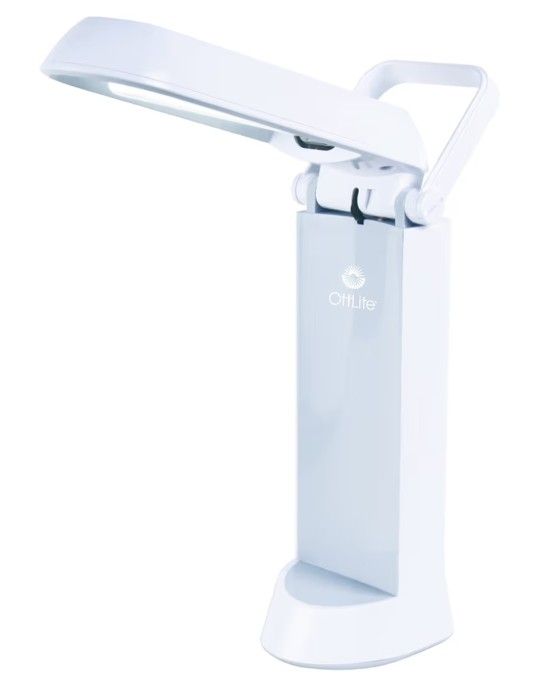OttLite Task Lamp 13w Slimline Compact Folding Design Craft Work Light 317008