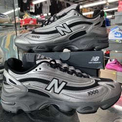 New Balance 1000 Black Silver Metallic