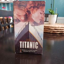 Titanic Vhs Tapes