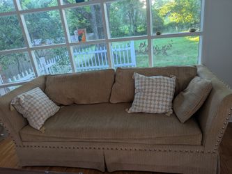 Sofa and table