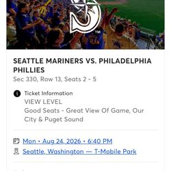 Mariners Tickets 