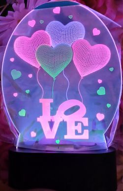 3D MULTIPLE COLOR LED NEW