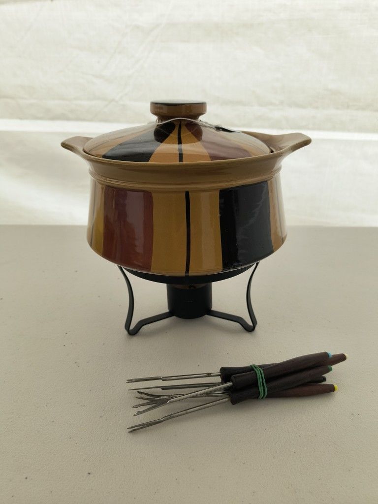 70's Vintage Fondue Pot