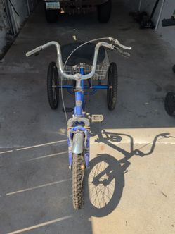 Folding 3 wheel bicycle