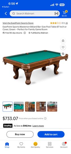Pool table