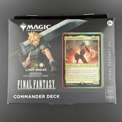 FINAL FANTASY Commander Deck - FINAL FANTASY VII Limit Break