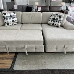 Sectional Sleeper With Storage