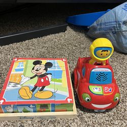 Toddler Puzzle And RC car