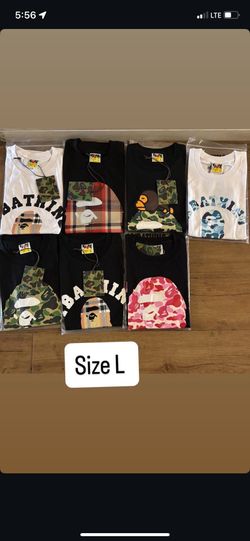 Bape T Shirts All Size 