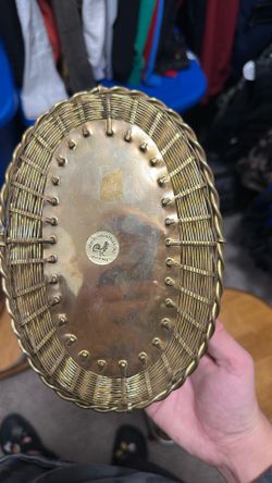 India Made Brass Penco Basket 