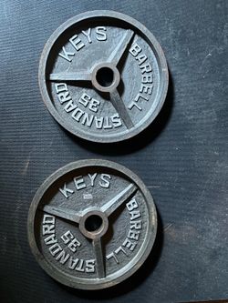 35lb Olympic Plates (2)