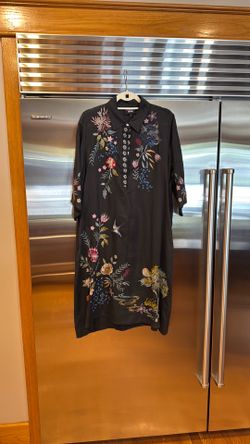 Johnny Was Black Dress medium