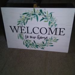 Welcome Sign