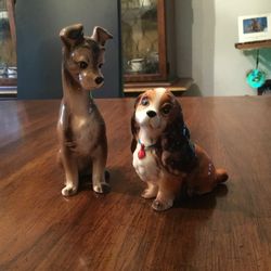 Disney Lady And The Tramp Ceramic Figures