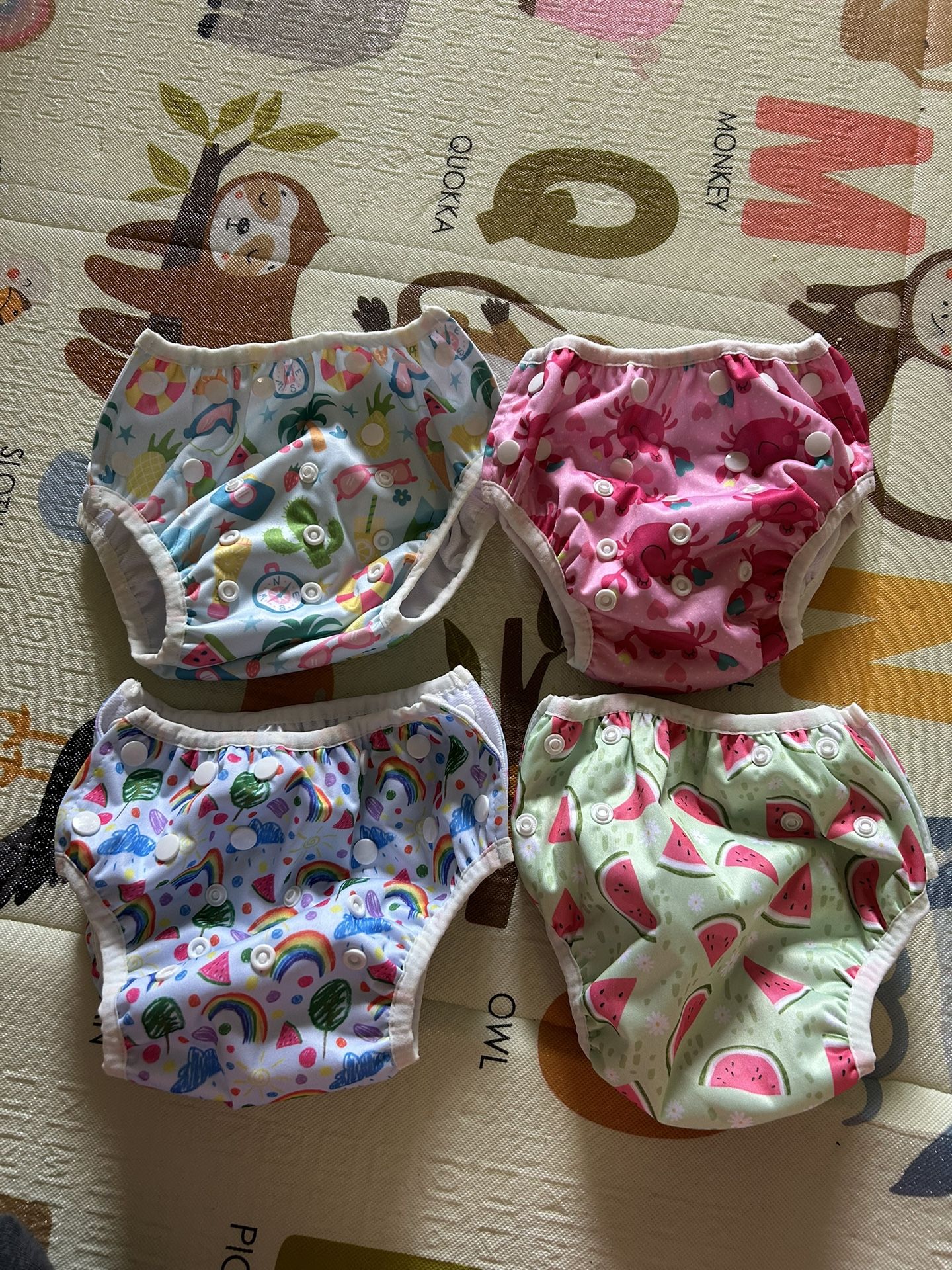 Reusable swim diapers for babies -toddlers,never used For