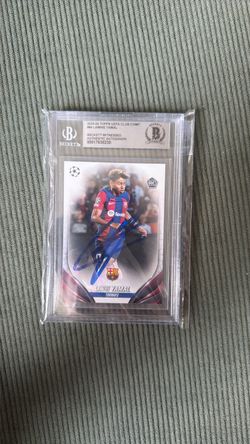 Lamine Yamal Rookie Autographed