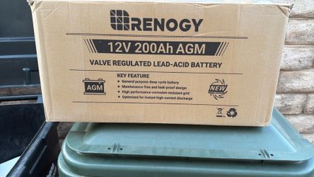 Renogy 12V 200Ah AGM
