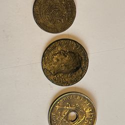 Belgian and Norwegian Coins 