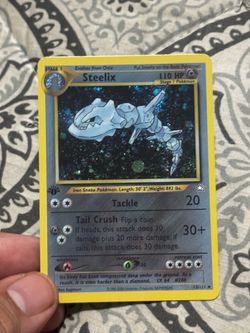 Steelix Holo  Card - 1st Edition